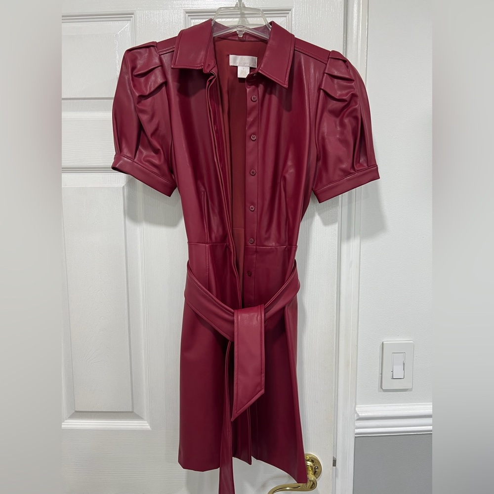 Rachel Parcell Burgundy Midi Dress